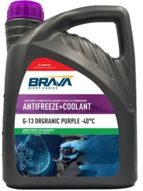 Resim Brava ORGANİK 3 LT G-13 ANTİFRİZ MOR -40°C 