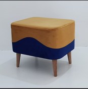Resim mc mobilya Sahra Dikdörtgen Puf Tabure 50x40 