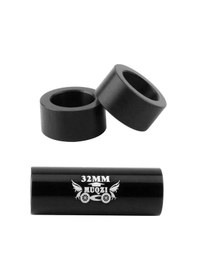 Resim Suntek Alüminyum Alaşımlı Dağ Bisikleti Amortisör 32-mm Siyah 