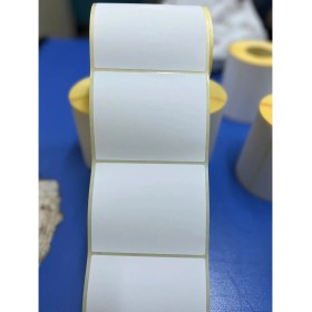 Resim 100X100 Lamine Termal Etiket | 6 Rulo | 400 Sarım | 