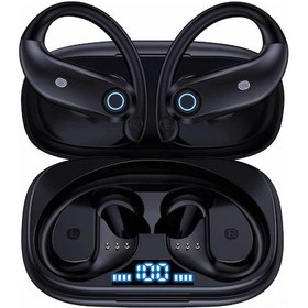 Resim Wezone 2021 Yeni Enc Çift Mikrofonlu Gürültü Önleyici Bluetooth Kulaklık, Seviye 7 Su Geçirmez, Kablosuz Şarj, Taşınabilir Şarj Cihazı 