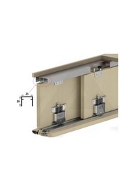 Resim Albatur 7030 Alüminyum Üst Ray Profil 4 Mt 