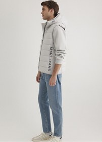 Resim Mavi - Mavi Jeans Detaylı Kapüşonlu Gri Yelek 0110554-70074 Gri 