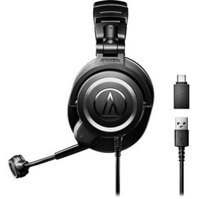 Resim Audio-Technica ATH-M50xSTS-USB StreamSet USB Yayıncı Kulaklığı 