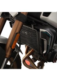 Resim Gp Kompozit Cf Moto 700 Cl-x 2022-2023 Uyumlu Radyatör Koruma Siyah 