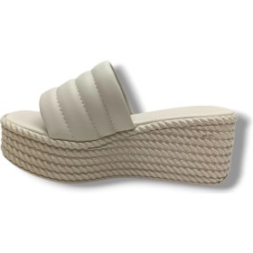 Resim Efsun 3011-26 Cilt Soft Bant Anatomik Dolgu Topuk Kadın Terlik 