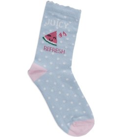 Resim Kız Çocuk Berry Meyve Desenli Soket Çorap 3'lü Set 001 