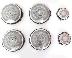 Resim Mercedes W205 & W213 Uyumlu Bürmester 6 Parça Hoparlör Kapağı (geçme Model) 