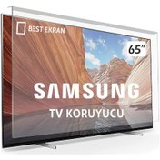 Resim Samsung Uyumlu 65" inç 165 Ekran Koruyucu (Kırılmaz Panel) 