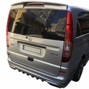 Resim Mercedes Viano Uyumlu Spoiler Boyalı 