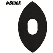 Resim Xuweiwei Siyah 5li Kinesiyoloji Bandı Diz Desteği Esnek Nefes Alabilir Sporcu Bandı 