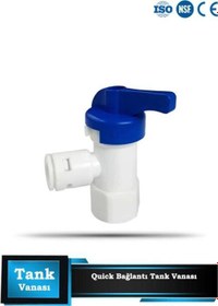 Resim Su Arıtma Cihazlarına Uyumlu Tank Vanası 