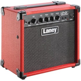 Resim Laney LX15-RED Elektro Gitar Amfisi (Kırmızı) | Kompakt Ev Amfisi Şık Kırmızı Tasarım 