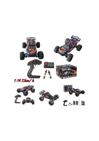 Resim Elektrikli Rc 1:14 Ölçek Servo Motor Mega Arazi Aracı Spor Araç 55 Km Hız Rc Araç 