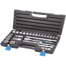 Resim Genel Markalar 1/2" ALTI KÖŞE LOKMA TAKIMI 27 PARÇA 