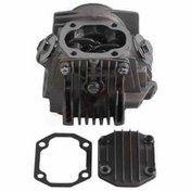 Resim ÇELİKMOTO SİLİNDİR ÜST KAPAK KOMPLE 110cc CUB [KATALİZATÖR ÇIKIŞLI] #52701 