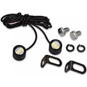 Resim Motolinas Motosiklet LED Lamba 12V Spot Balık Gözü Karışık Renk 