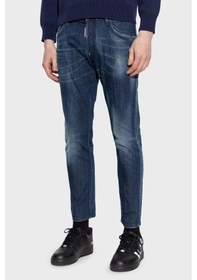 Resim Dsquared2 Erkek Kot Pantolon S71lb1592 S30342 470 Lacivert Lacivert 