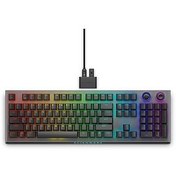 Resim DELL 545-BBFL Alienware Üç Modlu Kablosuz Oyun Klavyesi AW920K ABD QWERTY siya 
