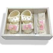 Resim WONDi Bandana Ve Bebek Patik Seti 9003 