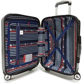 Resim U.s. Polo Assn. Bordo Abs Unisex Orta Boy Valiz Plvlz21281b-o 001 