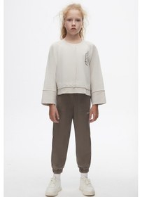 Resim Nk Kids Kız Çocuk Sweatshirt 37816 Gri 