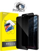 Resim Sphone Iphone 11 Pro Gizlilik Filtreli 5d Ekran Cam Koruyucu Hayalet Yandan Görünmez Privacy Protector Glas 
