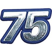 Resim 75 Yazı Mavi Yapışkanlı 