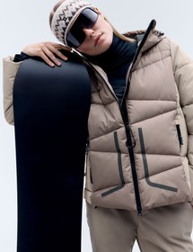 Resim Stormwear Dolgulu Reflektörlü Puffer Kayak Montu - Bej / 8 