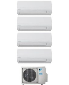 Resim Daikin Sensira 1 + 4 Sistem 5MXM90 9 + 12 + 12 + 12 BTU 9.0 Kw R32 Dış Ünite Multi Split Inverter Klima 