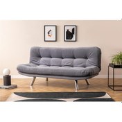 Resim Pafu Hippo Yataklı Üçlü Koltuk - Gri Gri 