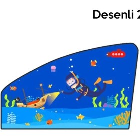Resim İlk El Grup Ieg™ Ally Araç-Araba Manyetik Yan Cam Güneşlik -GÖLGELIK-(5775) 