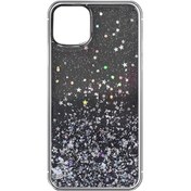 Resim Bling Star Glitter Yumuşak Tpu Telefon Kılıfları 11 Max Xr x Kapak Siyahı (Yurt Dışından) 