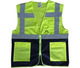 Resim Yönetici Ikaz Yeleği Sarı/lacivert S Beden 