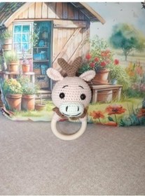 Resim Amigurumi Geyik Çıngırak 