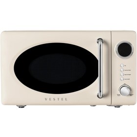 Resim Vestel MD 20 YD Retro Bej Mikrodalga Firin 