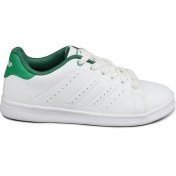 Resim Jump 15306 Beyaz - Yeşil Kadın Sneaker Günlük Spor Ayakkabı 