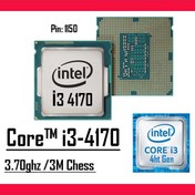 Resim Intel ® Core™ I3 4170 3.70ghz 3mb Cache Lga 1150 Tray Işlemci ST0001333 