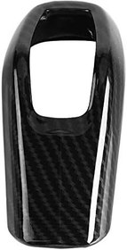Resim Keenso Vites Topuzu Çerçevesi, Karbon Fiber Tarzı Araba Vites Topuzu Kapak Trim Land Sport 2014-2017 Için 
