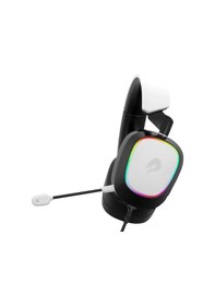 Resim Gamebooster H23w Nemesis Rgb Usb 7.1 Beyaz Profesyonel Gaming Kulaklık 