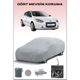 Resim Breen Renault Fluence ile Uyumlu Oto Branda, Araba Brandası, Su ve Güneş Geçirmez Araba Çadırı 