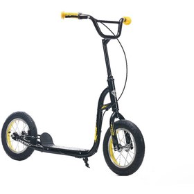 Resim Corelli Slippy 12 Jant 2 Tekerli Çocuk Scooter - Siyah Sarı 