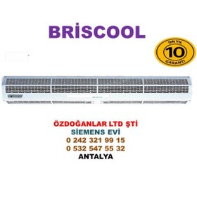 Resim Brıscool Briscool Hava Perdesi 120 Cm Isıtıcısız Uzaktan Kumandalı 