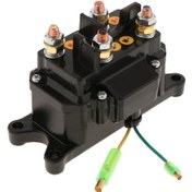 Resim Suntek Magideal 12v 250a Dc Vinç Solenoid Röle Kontaktör Kontrol Cihazı Atv Utv 4x4 Araçlar 