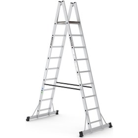 Resim Çağsan A3 8+1 Basamaklı Plato A Tipi Platformlu Merdiven 