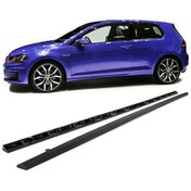 Resim VW Golf 7 2013-2014 Mk7 Plastik Sag-sol Gti Yan Marşpiyel 
