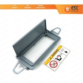 Resim Mercedes E W212 Cls W218 için Güneşlik Kapağı Gri 2128103710 N11.9601 