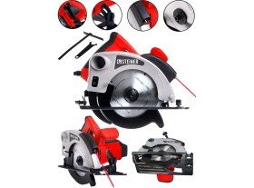 Resim Steiner Alman Lazerli Daire Testere Metal Şanzuman Sunta Kesme Makinesi 45' Açılı Kesim Kırmızı 