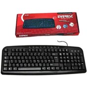 Resim Everest KB-517U Siyah USB Kablolu Standart F KLAVYE 