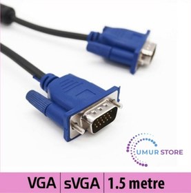 Resim Vga / Svga 15Pin Monitor Kablosu - 1,5M 